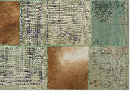 Apex Patchwork Unique Turkuaz 22286 160 cm X 230 cm - 4