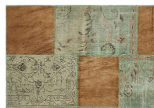 Apex Patchwork Unique Turkuaz 22286 160 cm X 230 cm (5)