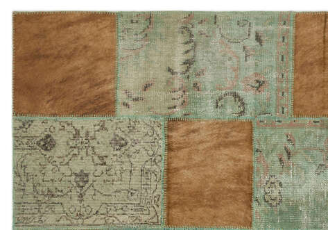Apex Patchwork Unique Turkuaz 22286 160 cm X 230 cm - 5