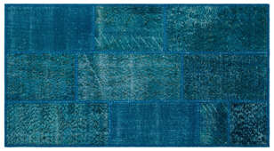 Apex Patchwork Unique Turkuaz 24720 080 cm X 150 cm (1)