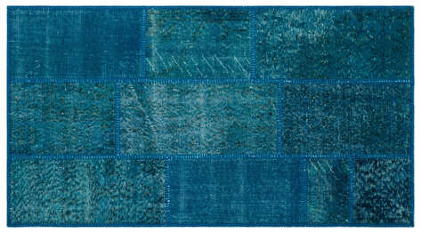 Apex Patchwork Unique Turkuaz 24720 080 cm X 150 cm - 1