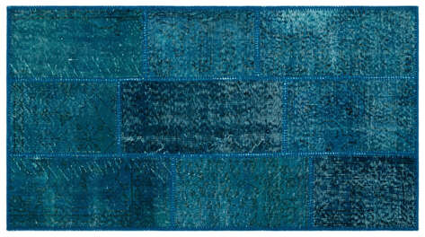 Apex Patchwork Unique Turkuaz 24740 080 cm X 150 cm - 1