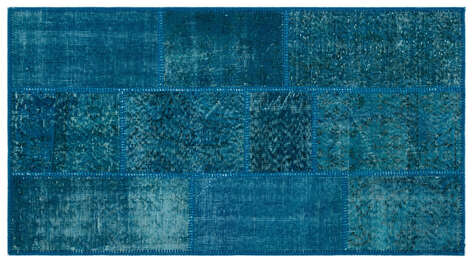 Apex Patchwork Unique Turkuaz 24746 080 cm X 150 cm - 1