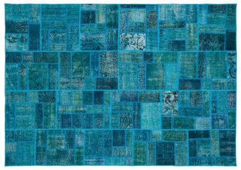 Apex Patchwork Unique Turkuaz 24859 160 cm X 230 cm - 1