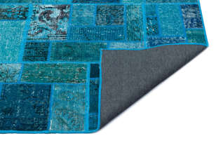 Apex Patchwork Unique Turkuaz 24859 160 cm X 230 cm (2)