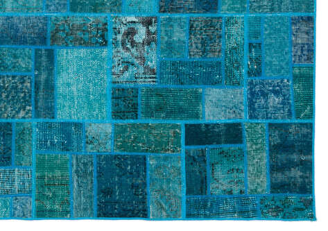 Apex Patchwork Unique Turkuaz 24859 160 cm X 230 cm - 4