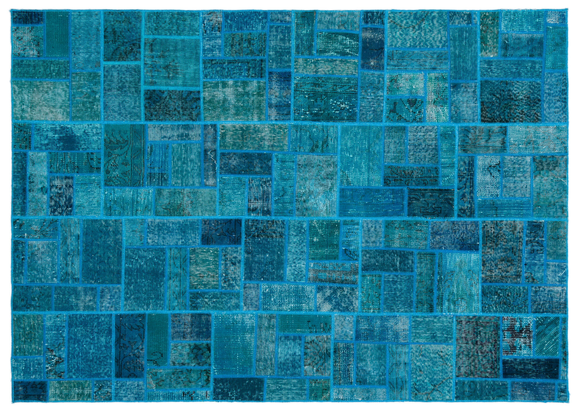 Apex Patchwork Unique Turkuaz 24871 160 cm X 230 cm