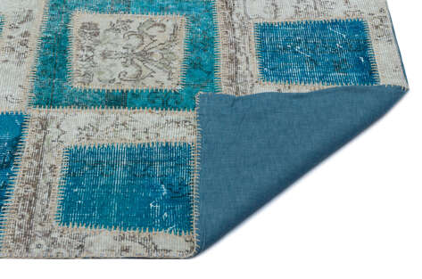 Apex Patchwork Unique Turkuaz 24909 160 cm X 238 cm - 2