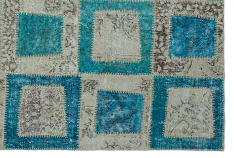 Apex Patchwork Unique Turkuaz 24909 160 cm X 238 cm - 4