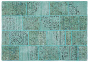 Apex Patchwork Unique Turkuaz 24989 160 cm X 230 cm (1)