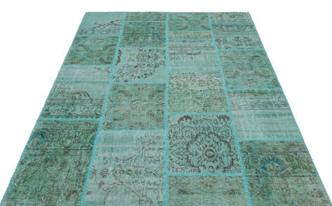 Apex Patchwork Unique Turkuaz 24989 160 cm X 230 cm - 3