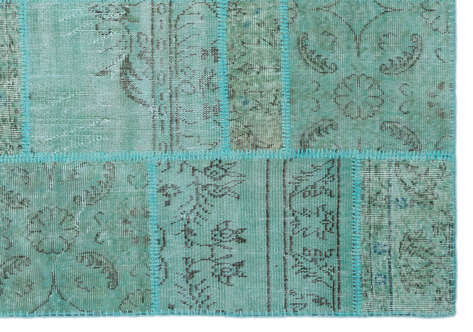 Apex Patchwork Unique Turkuaz 24989 160 cm X 230 cm - 4