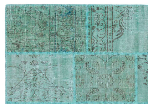 Apex Patchwork Unique Turkuaz 24989 160 cm X 230 cm - 5