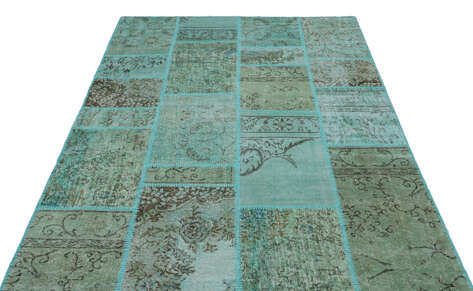 Apex Patchwork Unique Turkuaz 24991 160 cm X 230 cm - 3