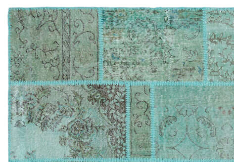 Apex Patchwork Unique Turkuaz 24991 160 cm X 230 cm - 5
