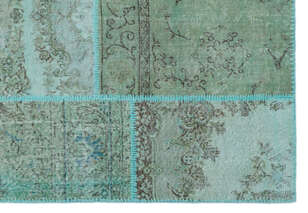 Apex Patchwork Unique Turkuaz 25019 160 cm X 230 cm (4)
