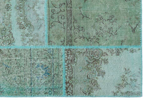 Apex Patchwork Unique Turkuaz 25019 160 cm X 230 cm - 4