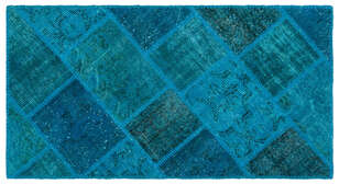 Apex Patchwork Unique Turkuaz 25057 080 cm X 150 cm (1)