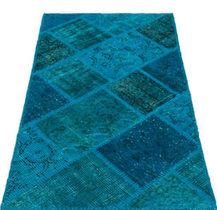Apex Patchwork Unique Turkuaz 25057 080 cm X 150 cm (3)