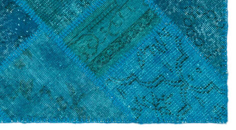 Apex Patchwork Unique Turkuaz 25064 080 cm X 150 cm - 4