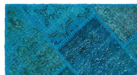 Apex Patchwork Unique Turkuaz 25065 080 cm X 150 cm - 5