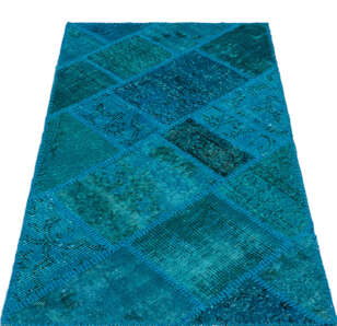 Apex Patchwork Unique Turkuaz 25071 080 cm X 150 cm (3)