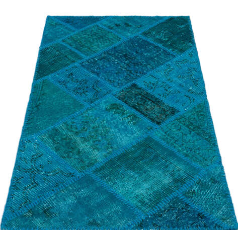 Apex Patchwork Unique Turkuaz 25071 080 cm X 150 cm - 3