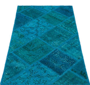 Apex Patchwork Unique Turkuaz 25072 080 cm X 150 cm (3)