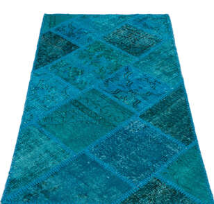 Apex Patchwork Unique Turkuaz 25073 080 cm X 150 cm (3)