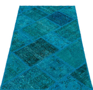 Apex Patchwork Unique Turkuaz 25075 080 cm X 150 cm (3)