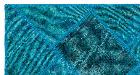 Apex Patchwork Unique Turkuaz 25075 080 cm X 150 cm - 5