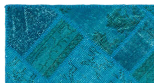 Apex Patchwork Unique Turkuaz 25076 080 cm X 150 cm (5)