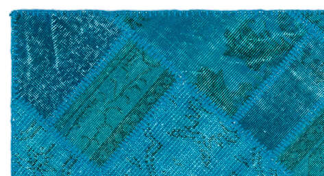 Apex Patchwork Unique Turkuaz 25076 080 cm X 150 cm - 5