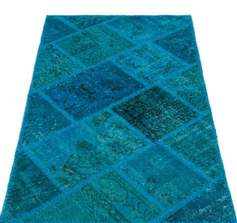 Apex Patchwork Unique Turkuaz 25077 080 cm X 150 cm - 3