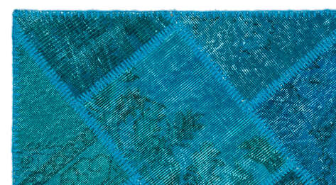 Apex Patchwork Unique Turkuaz 25077 080 cm X 150 cm - 5