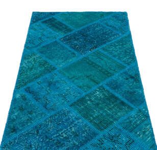 Apex Patchwork Unique Turkuaz 25078 080 cm X 150 cm (3)