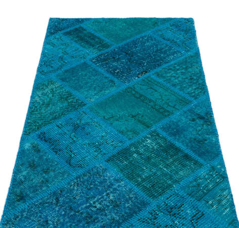 Apex Patchwork Unique Turkuaz 25078 080 cm X 150 cm - 3