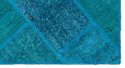 Apex Patchwork Unique Turkuaz 25078 080 cm X 150 cm - 4