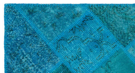 Apex Patchwork Unique Turkuaz 25078 080 cm X 150 cm - 5