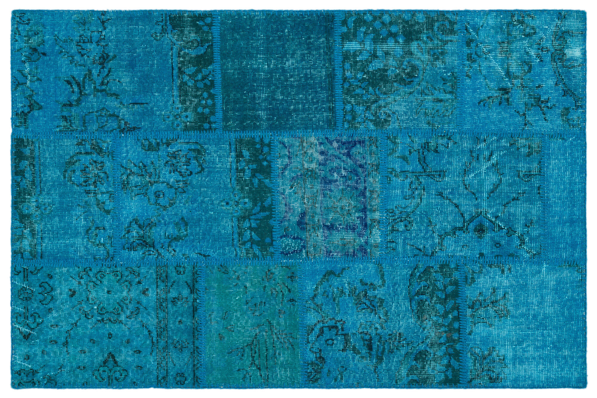 Apex Patchwork Unique Turkuaz 25110 120 cm X 180 cm