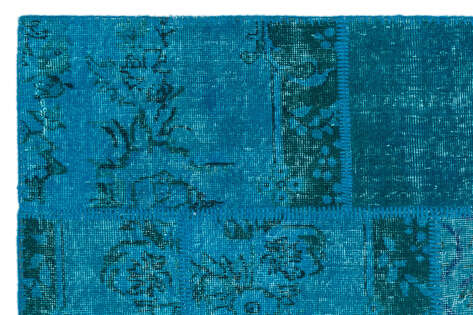 Apex Patchwork Unique Turkuaz 25110 120 cm X 180 cm - 5