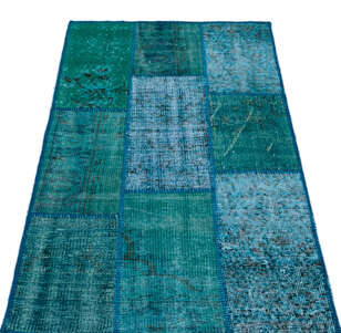 Apex Patchwork Unique Turkuaz 25977 080 cm X 150 cm (3)