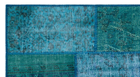 Apex Patchwork Unique Turkuaz 25977 080 cm X 150 cm - 5