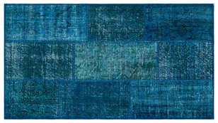 Apex Patchwork Unique Turkuaz 26060 080 cm X 150 cm (1)