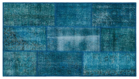 Apex Patchwork Unique Turkuaz 26125 080 cm X 150 cm - 1