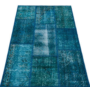Apex Patchwork Unique Turkuaz 26125 080 cm X 150 cm (3)