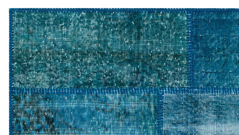 Apex Patchwork Unique Turkuaz 26125 080 cm X 150 cm - 5