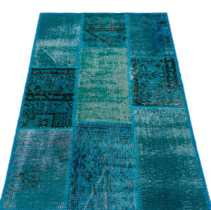 Apex Patchwork Unique Turkuaz 26182 080 cm X 150 cm (3)
