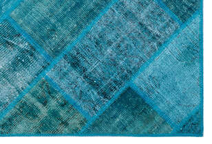 Apex Patchwork Unique Turkuaz 26252 120 cm X 180 cm (4)