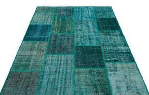 Apex Patchwork Unique Turkuaz 26297 160 cm X 230 cm (3)